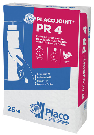 Enduits à joints en poudre PR4 25 kg - Placoplâtre - Brico Dépôt