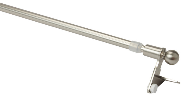 Tringle vitrage "Konera" métal 70-100 cm - GoodHome - Brico Dépôt