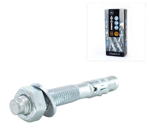 10 chevilles d'ancrage M12 x 100 mm - Scell-it - Brico Dépôt