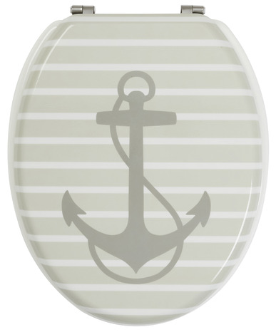 Abattant WC "Palmi" Déco marin - GoodHome - Brico Dépôt