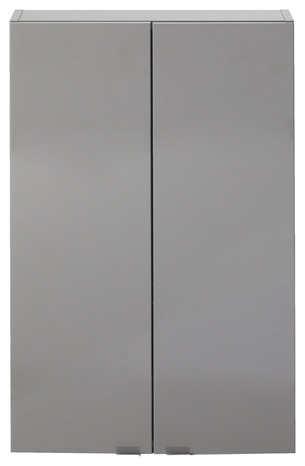 Armoire de salle de bains gris taupé Imandra L.60 x H.90 x P.15 cm - GoodHome - Brico Dépôt