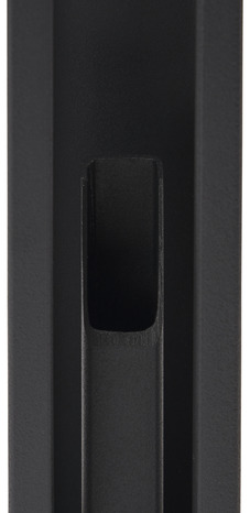 Platine départ aluminium pour poteau "Neva" - H. 40 cm. Section 165 mm x 77 mm - Marque BLOOMA - Brico Dépôt