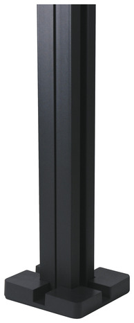 Poteau gris foncé "Neva" H. 1,83 m - Section 70 mm x 70 mm - Marque BLOOMA - Brico Dépôt