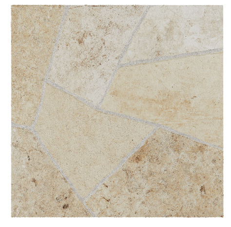 Carrelage de sol extérieur "Piazza" beige - l. 42,04 x L. 42,04 cm - Brico Dépôt