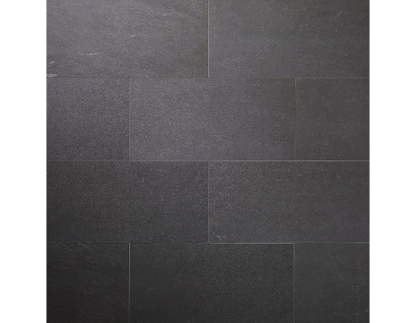 Carrelage de sol extérieur "Slate Out" gris anthracite - l. 30 x L. 60 cm - Brico Dépôt