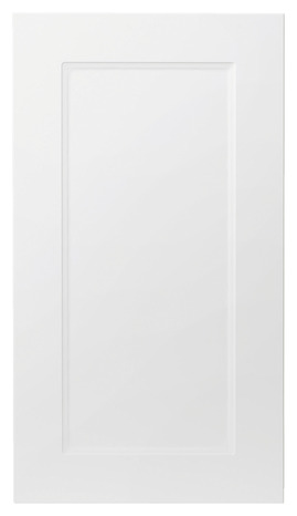 Façade 1 porte 40cm "Florie" blanc mat - L. 39.7 x H. 71.5cm - Cooke and Lewis - Brico Dépôt