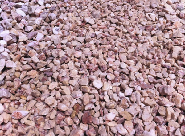 Gravillons marbre rose (sac de 25 kg) - Marque BLOOMA - Brico Dépôt