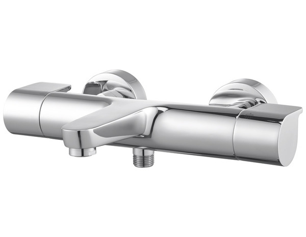 Mitigeur bain/douche thermostatique "Cavally" - GoodHome - Brico Dépôt