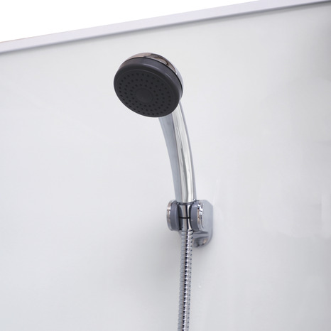 Cabine de douche "Arkell" blanc - L. 80 x l. 80 x H. 200 cm - Brico Dépôt