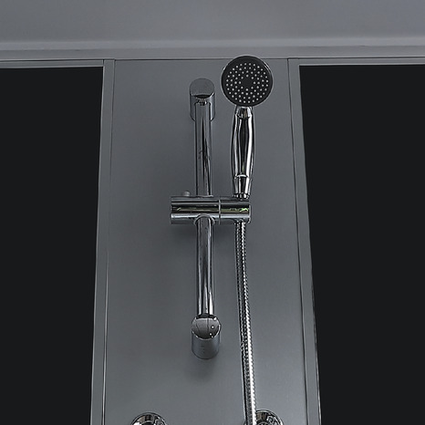 Baignoire douche hydromassante "Onega" - L. 85 x l. 170 x H. 215 cm - GoodHome - Brico Dépôt