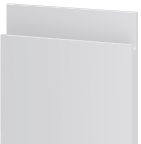 Façade 1 porte "Garcinia" gris brillant l.39,7 x h.71,5 cm - GoodHome - Brico Dépôt