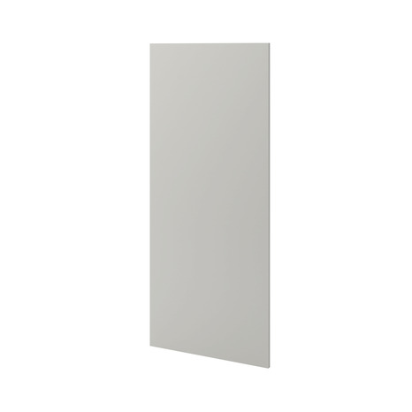 Côté de remplacement 1/2 colonne "Stevia" gris mat l.57 x h.135 x ép.1,8 cm - GoodHome - Brico Dépôt