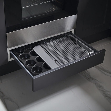 Mécanisme 60cm pour tiroir de four - L. 56.4 x H. 6.8cm - Cooke and Lewis - Brico Dépôt