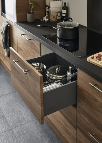 Mécanisme 60cm pour casserolier de cuisine - L. 56.4 x H. 19cm - Cooke and Lewis - Brico Dépôt