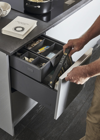 Mécanisme 40cm pour casserolier de cuisine - L. 36.4 x H. 19cm - Cooke and Lewis - Brico Dépôt