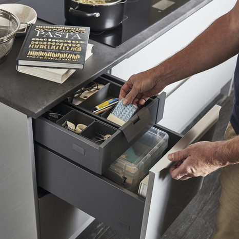 Mécanisme 40cm pour casserolier de cuisine - L. 36.4 x H. 19cm - Cooke and Lewis - Brico Dépôt