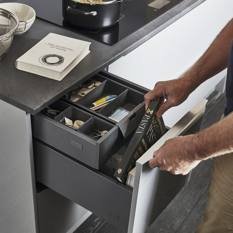 Mécanisme 40cm pour casserolier de cuisine - L. 36.4 x H. 19cm - Cooke and Lewis - Brico Dépôt