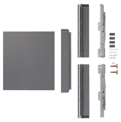 Mécanisme 60cm pour tiroir de cuisine - L. 56.4 x H. 10.8cm - Cooke and Lewis - Brico Dépôt