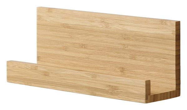 Étagère magnétique bambou "Pecel" l. 25x P. 10 cm - GoodHome - Brico Dépôt
