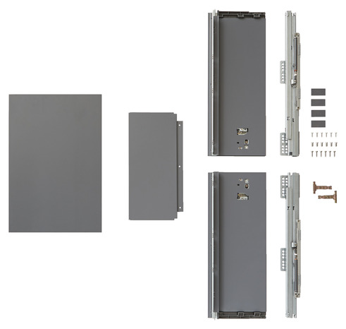 Mécanisme 40cm pour casserolier de cuisine - L. 36.4 x H. 19cm - Cooke and Lewis - Brico Dépôt