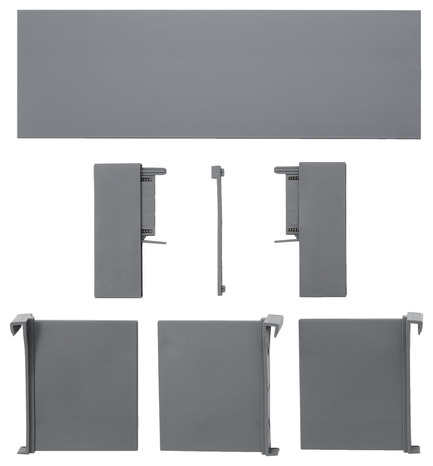 Séparateur de tiroir casserolier - l. 20,4 cm - GoodHome - Brico Dépôt