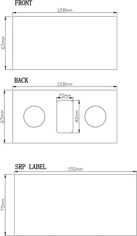 Lot de 2 poignées boutons effet cuivre "Gomasio" L 2,6 cm - GoodHome - Brico Dépôt