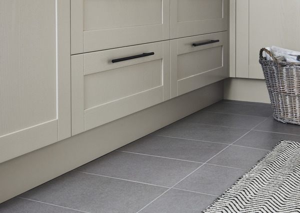 lot de poignée noir mat "Annatto" L 51,0 cm - GoodHome - Brico Dépôt