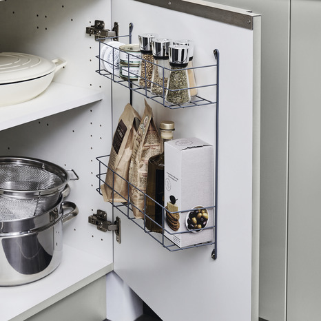 Étagère intérieure 2 niveaux acier l39xp42 "Datil" - GoodHome - Brico Dépôt