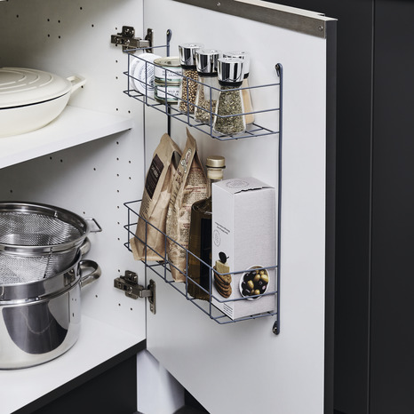 Étagère intérieure 2 niveaux acier l39xp42 "Datil" - GoodHome - Brico Dépôt