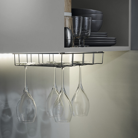 support pour verres à pied acier "Datil" - GoodHome - Brico Dépôt