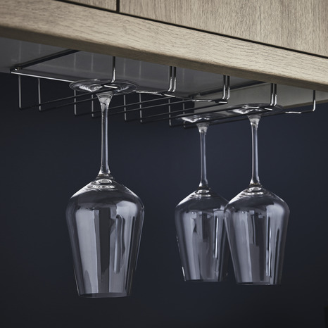 support pour verres à pied acier "Datil" - GoodHome - Brico Dépôt