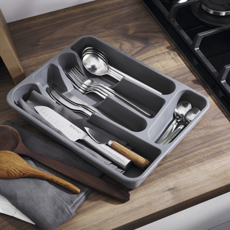 Range-couverts 5 compartiments - L. 26 x P. 33cm - Cooke and Lewis - Brico Dépôt