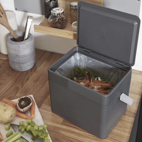 Bac à compost avec poignée « Kora » 7L - GoodHome - Brico Dépôt