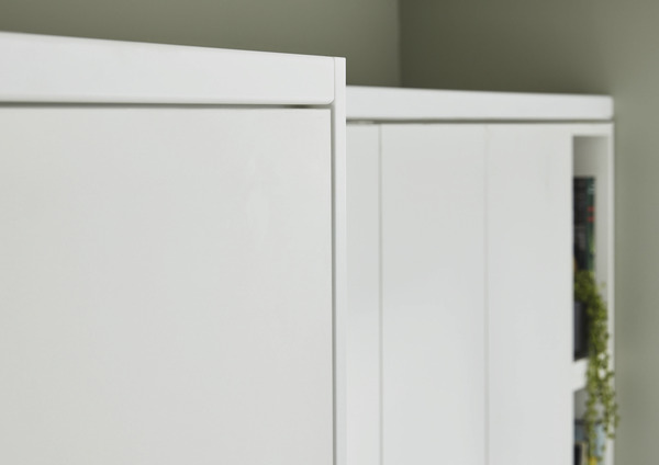 Corniche cache-lumière "Alpinia" blanc l.240 x h.3,5 cm - GoodHome - Brico Dépôt