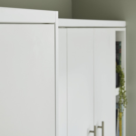 Corniche cache-lumière "Alpinia" blanc l.240 x h.3,5 cm - GoodHome - Brico Dépôt