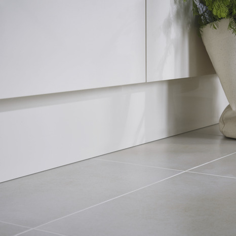 Plinthe "Stevia" crème l.240 x h.15 cm - GoodHome - Brico Dépôt