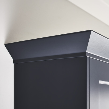 Corniche cache-lumière "Artemisia" bleu nuit l.240 x h.3,5 cm - GoodHome - Brico Dépôt