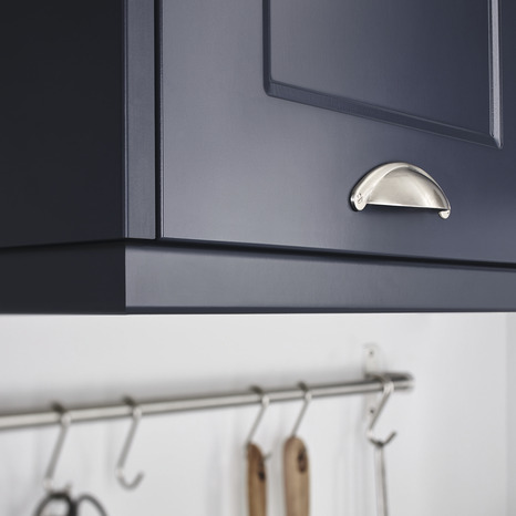 Corniche cache-lumière "Artemisia" bleu nuit l.240 x h.3,5 cm - GoodHome - Brico Dépôt