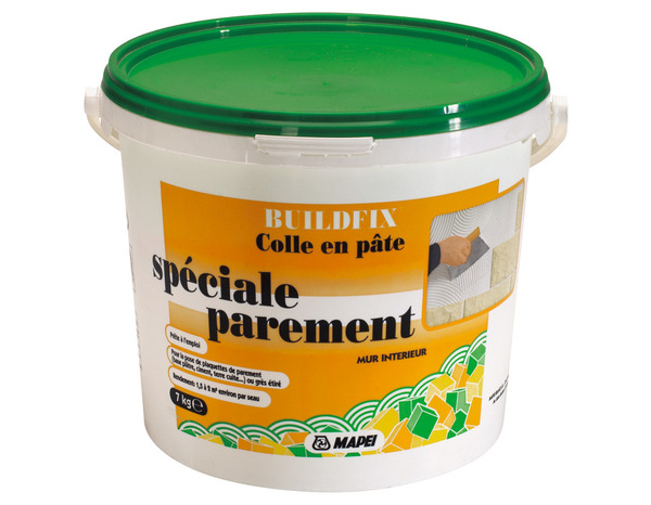 Colle en pâte spéciale parement - 15 kg - Mapei - Brico Dépôt