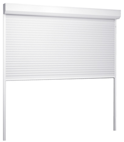 Volet roulant aluminium motorisé H. 170 x L. 120 cm - Brico Dépôt