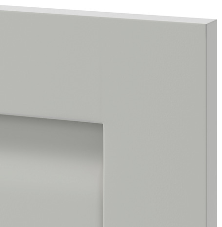 Façade 1 porte "Garcinia" gris ciment l.39,7 x h.71,5 cm - GoodHome - Brico Dépôt