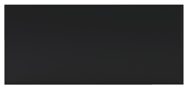 Façade 1 casserolier ou sur-hotte 80cm "Heline"noir mat - L. 79.7 x H. 35.6cm - Cooke and Lewis - Brico Dépôt