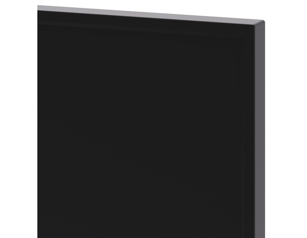 Façade 1 casserolier ou sur-hotte 80cm "Heline"noir mat - L. 79.7 x H. 35.6cm - Cooke and Lewis - Brico Dépôt