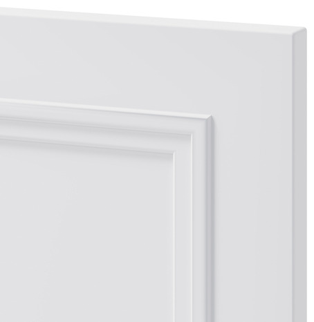 Façade casserolier ou hotte "Artemisia" blanc moulure l.79,7 x h.35,6 cm - GoodHome - Brico Dépôt