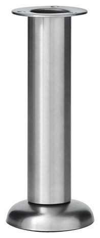 4 pieds pour meuble de cuisine métal - H. 15cm / 16.5cm x ø 6cm x4 - Cooke and Lewis - Brico Dépôt