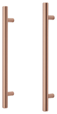 Lot de 2 poignées effet cuivre " Annatto" L 22,0 cm - GoodHome - Brico Dépôt