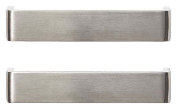 Lot de 2 poignées effet laiton brossé "Gara" L 13,6 cm - GoodHome - Brico Dépôt