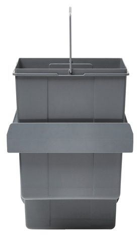 Poubelle de tri coulissante 2 bacs l. 40cm - Brico Dépôt