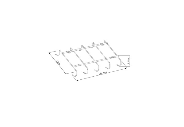 Support de cuisine à tasses "Datil" - GoodHome - Brico Dépôt