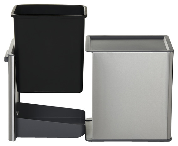 Poubelle à ouverture tiroir « Kora » 13L - GoodHome - Brico Dépôt